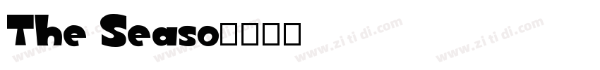 The Seaso字体转换
